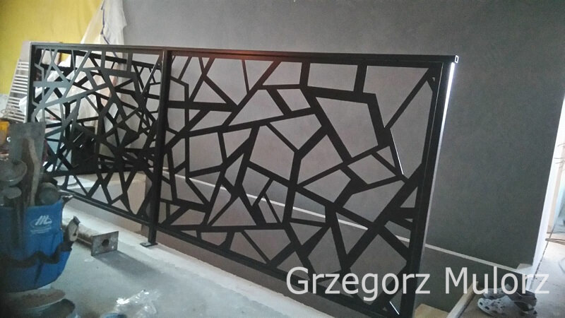 Balustrady metalowe - realizacje Mulorz Ogrodzenia Opolskie